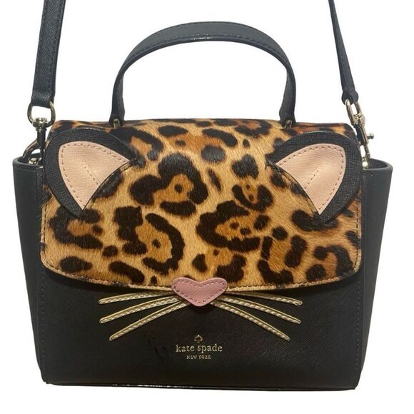 Kate Spade Run Wild Leopard Crossbody - Picture 3 of 14